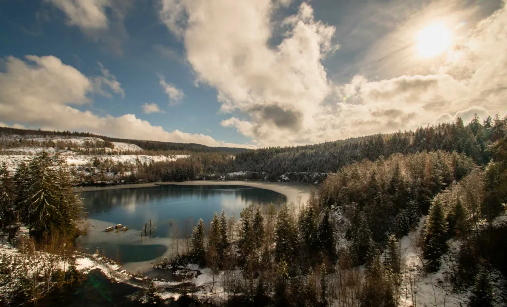 Schieferbruch in Lehesten