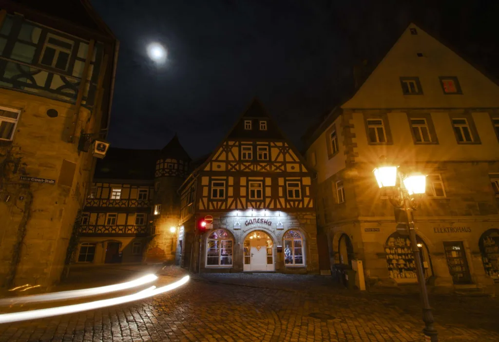 Kronach bei Nacht